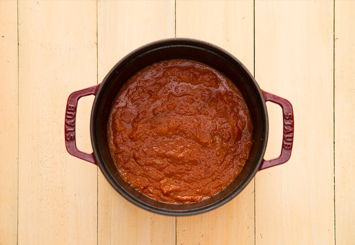 にんじんジュースで作るトマトソース