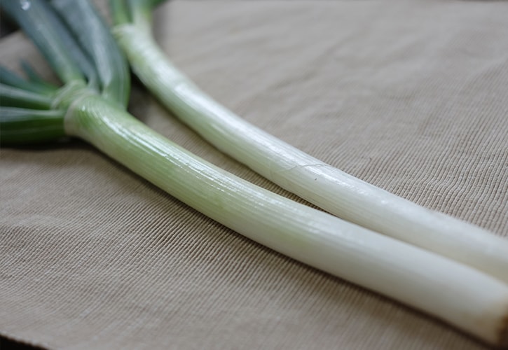 ネギの見分け方 ネギって茎が5mm程度しかない
