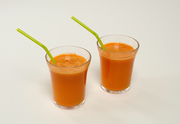 にんじんジュースアレンジ