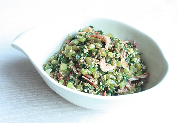 大根の葉のふりかけ