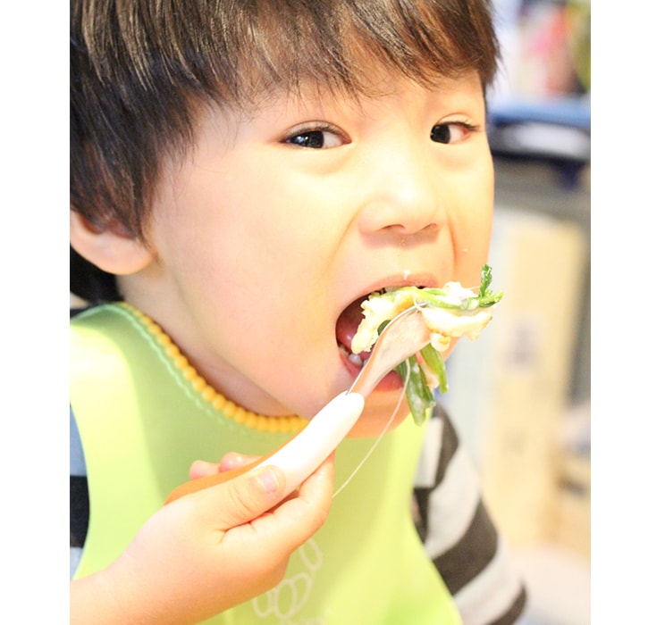 子供に食べさせたいほうれん草