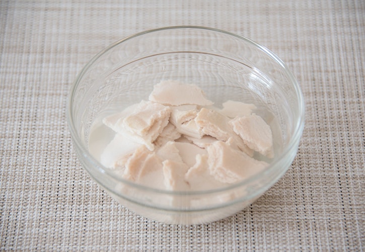 水溶き酒粕の作り方