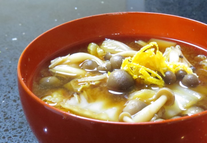 みかんのお味噌汁