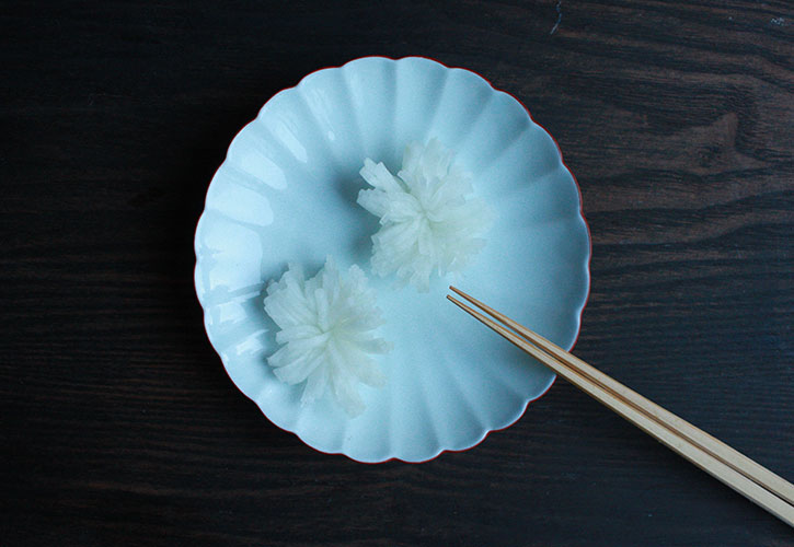 おせち料理を彩る 菊花大根の作り方