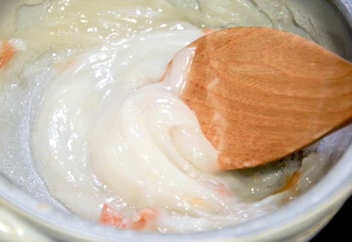 りんご葛湯の作り方