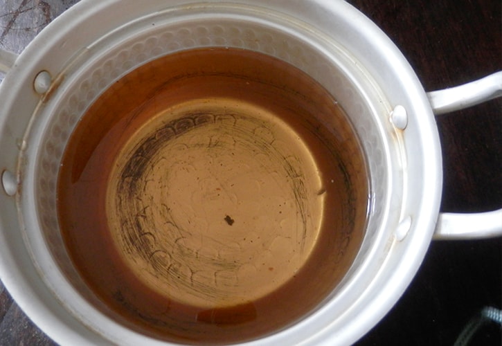 干し椎茸から取った出汁