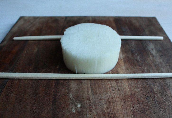 菊花大根の作り方