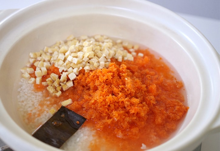 和風にんじんご飯