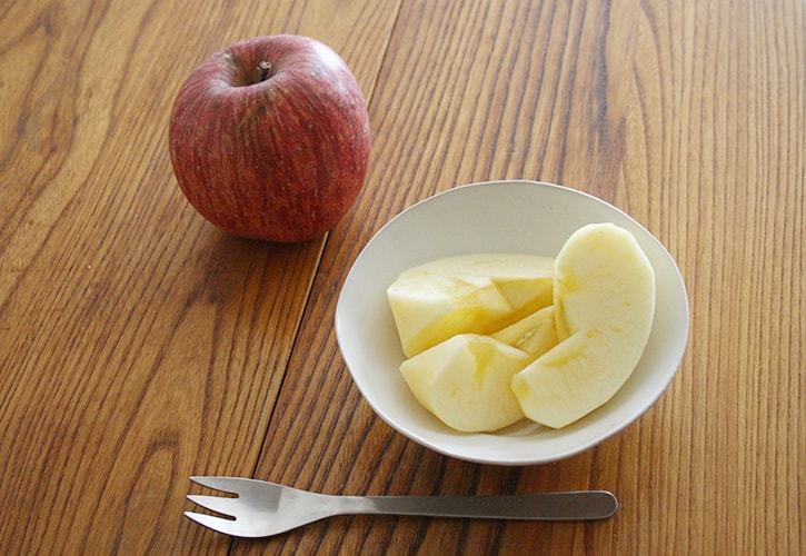 朝フルーツのすすめ 朝のりんごは金のりんご