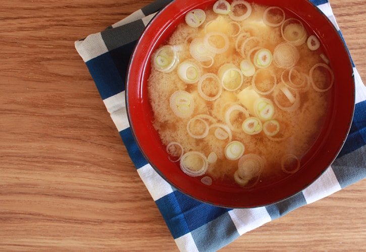 煮干しのお味噌汁