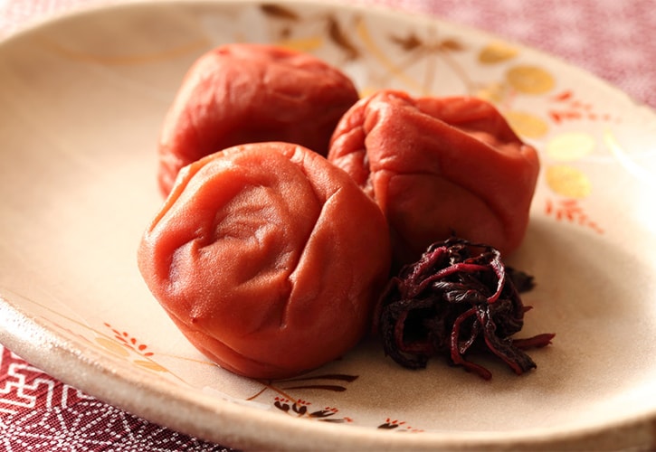 さる年の梅干し