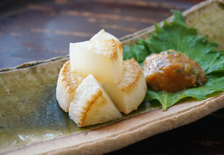 だいこんを焼く