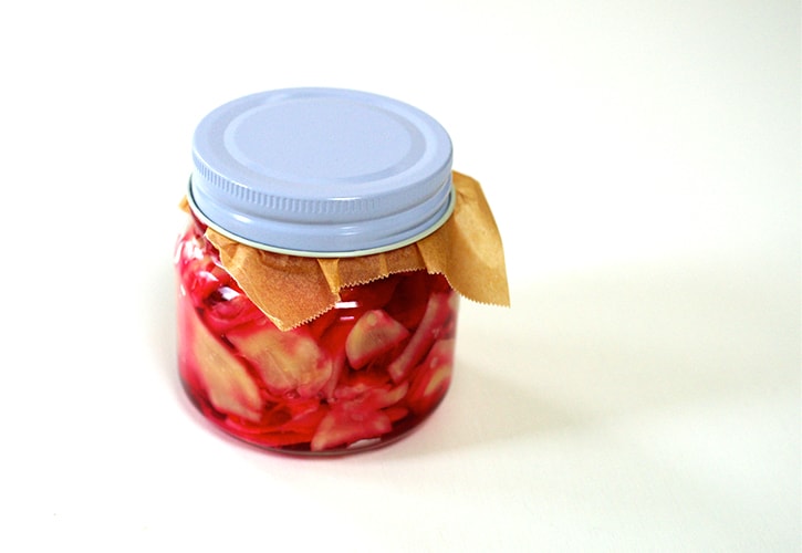 紅生姜の作り方