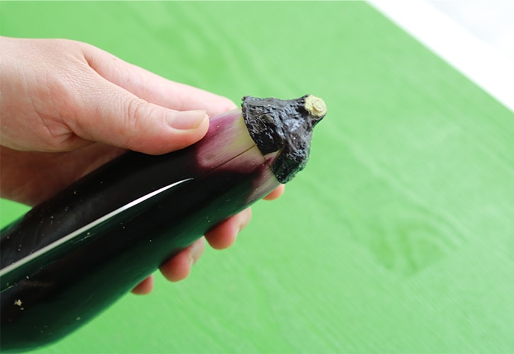 なすびのぬか漬け