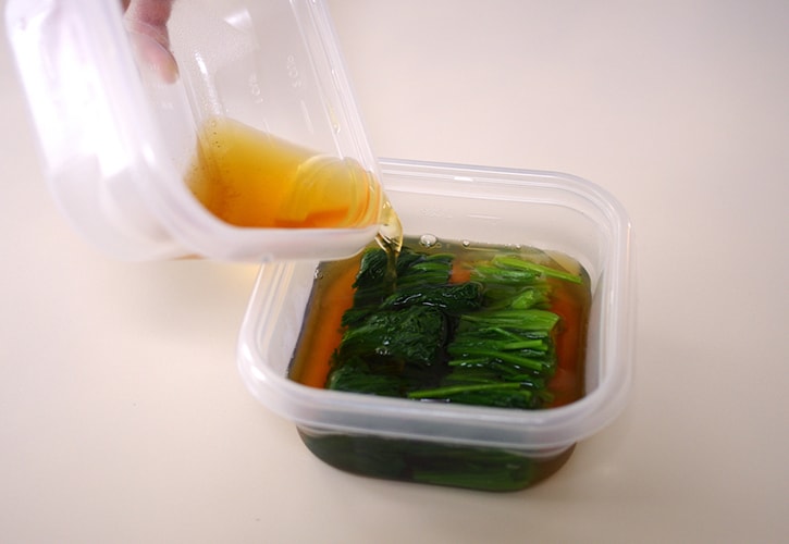 おひたしの作り方