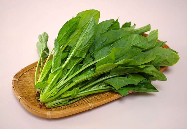 ほうれん草時短レシピ