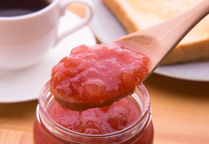 いちじくをジャムにして保存