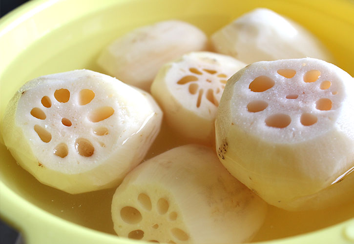 れんこん下処理