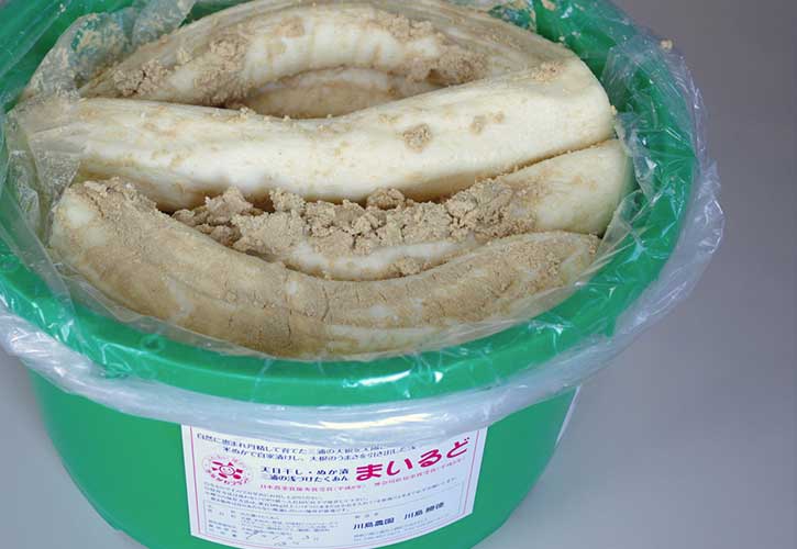 三浦大根のたくわん