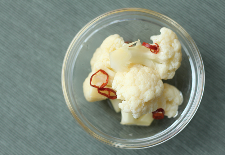 カリフラワーのピクルス