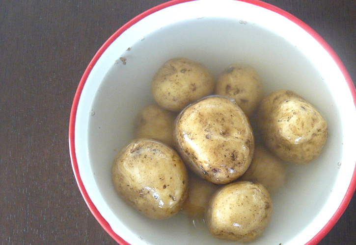 じゃがいも下処理