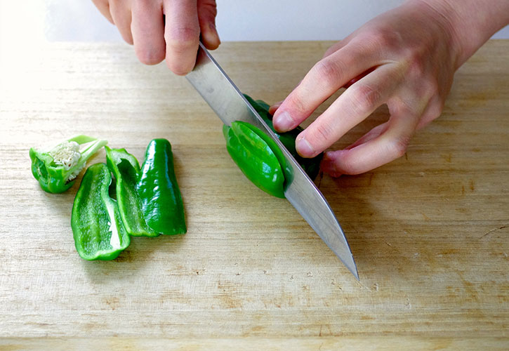 野菜の切り方