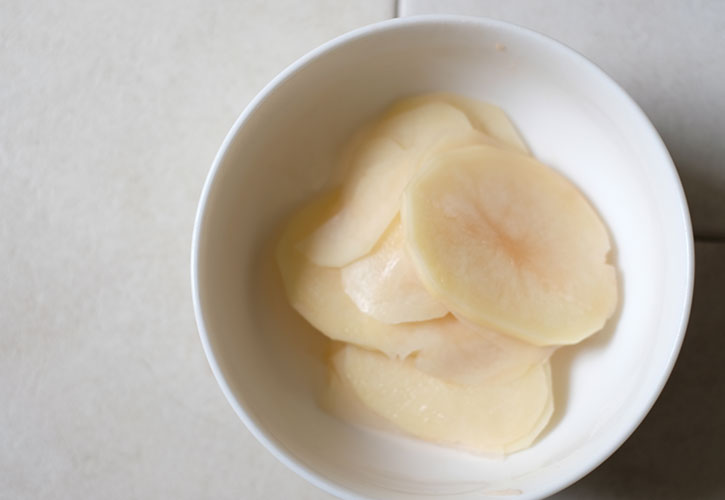 じゃがいものスライス