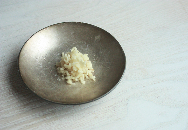 生姜の粗みじん切り