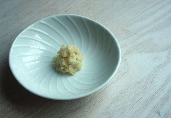 生姜のみじん切り