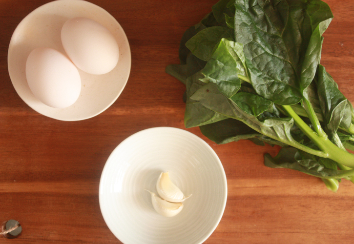 つるむらさきの簡単レシピ つるむらさきと卵の炒め