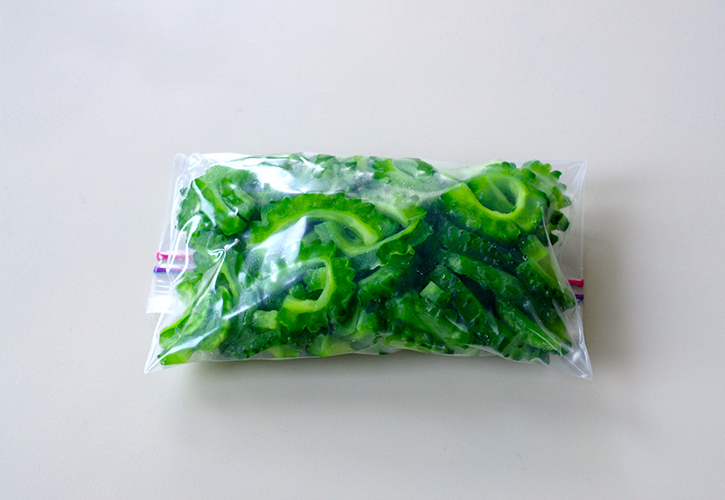 ゴーヤの冷蔵保存