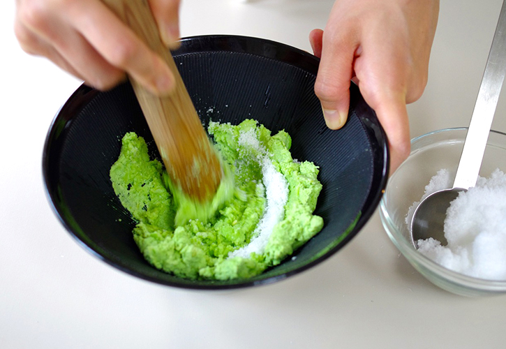 ずんだ白玉の作り方