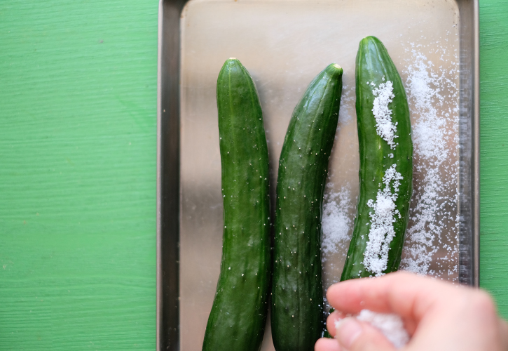 きゅうりの下処理