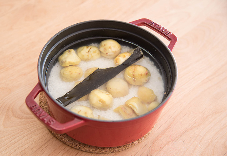 栗ご飯の作り方