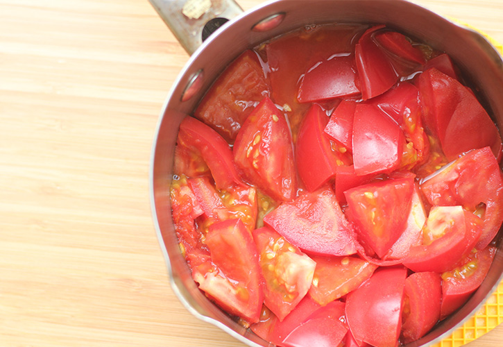 疲れたカラダにぜいたくしよう 手作りトマトジュースの作り方