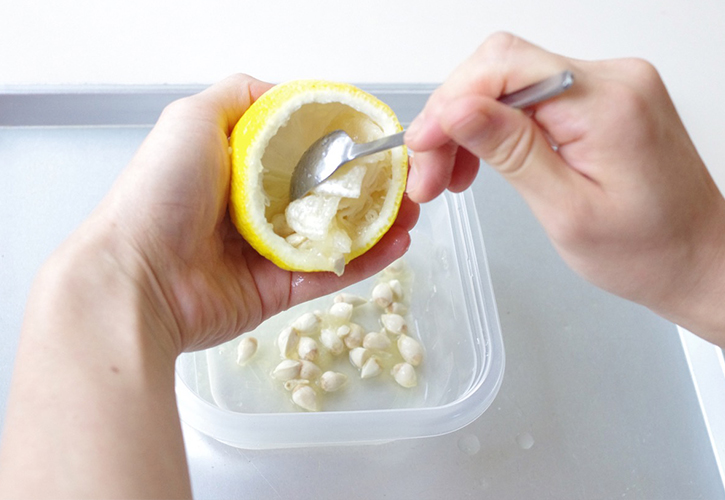 柚子釜の作り方