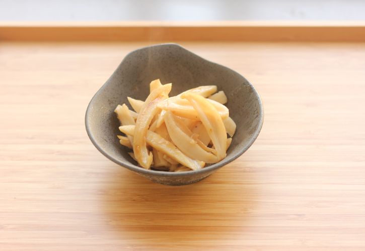 きんぴられんこん縦切り