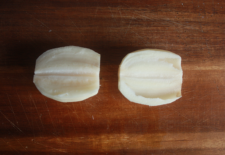 れんこんの切り方