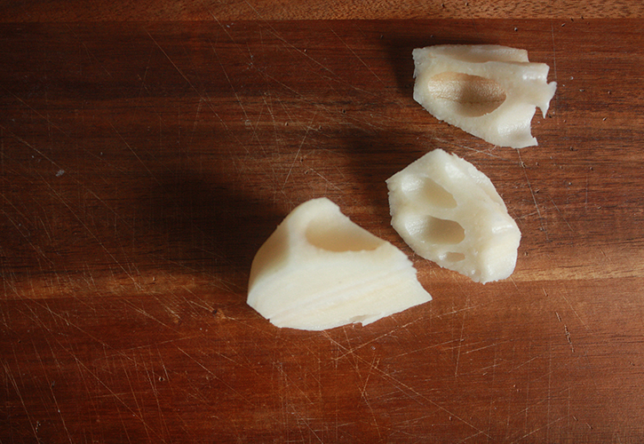 れんこん乱切り