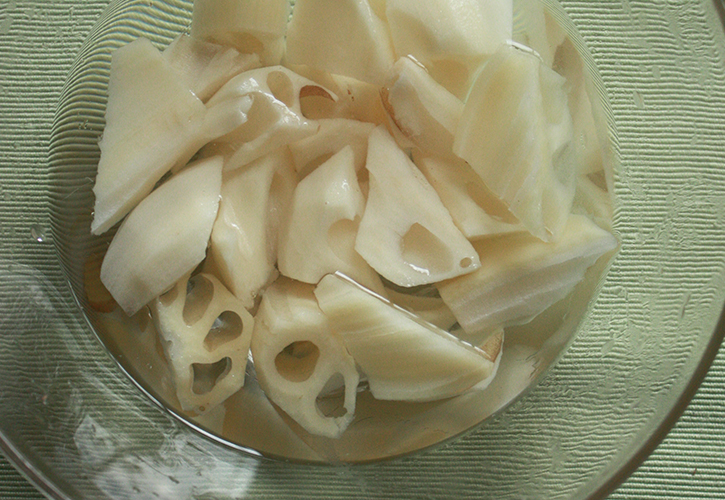 れんこんの下処理