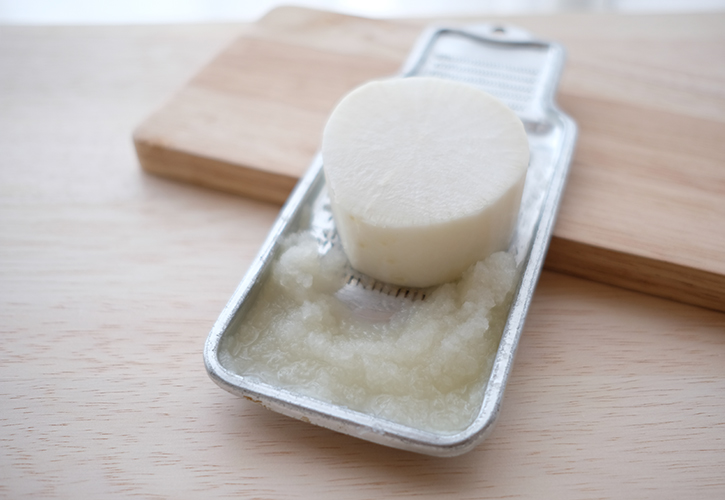 大根おろし輪切り