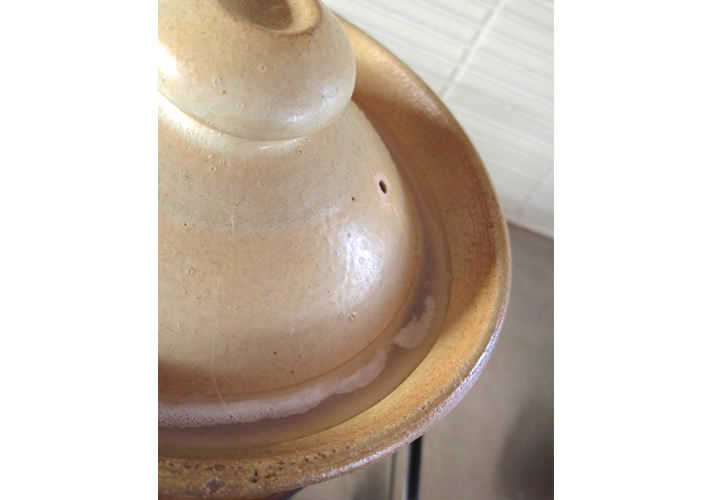 土鍋でご飯を炊く