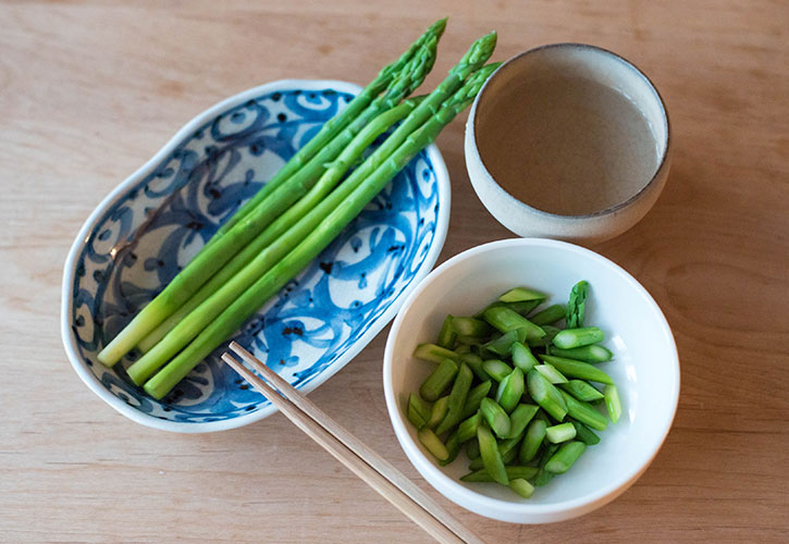 アスパラ料理