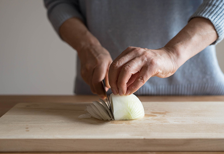 薄切りの方法