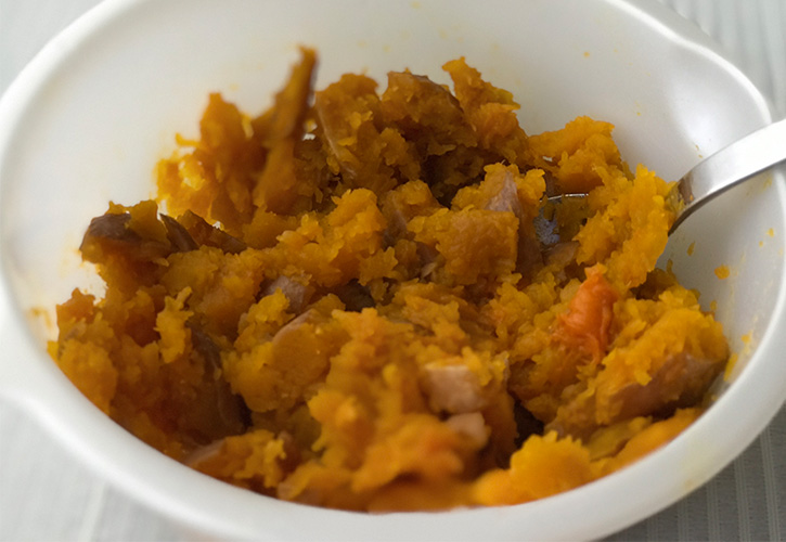 かぼちゃのサラダ作り方