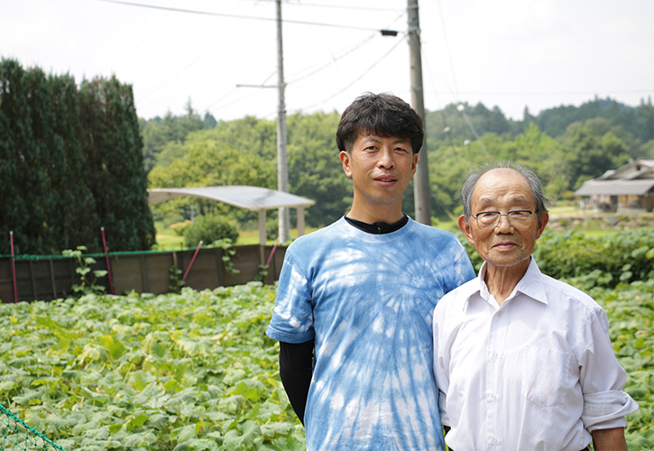 半原かぼちゃの農家さん