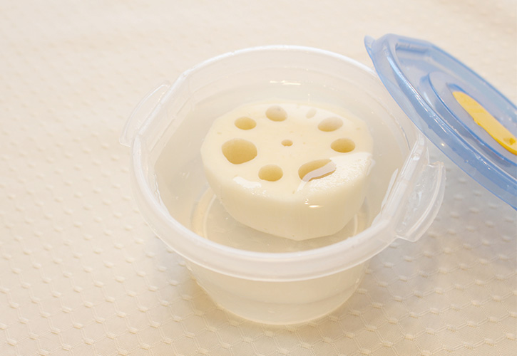 レンコン容器保存