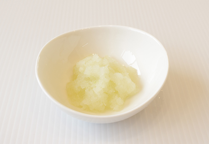 大根おろしの汁