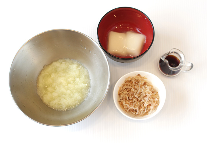 大根おろしの汁