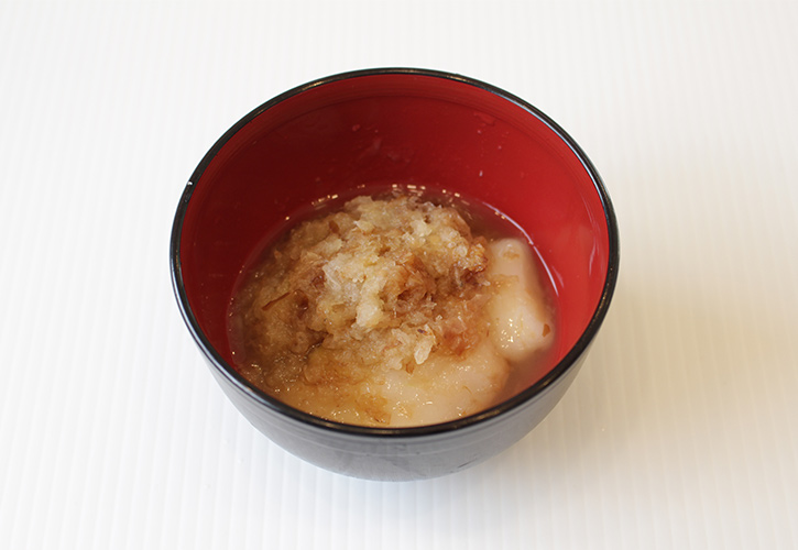 大根おろしの汁